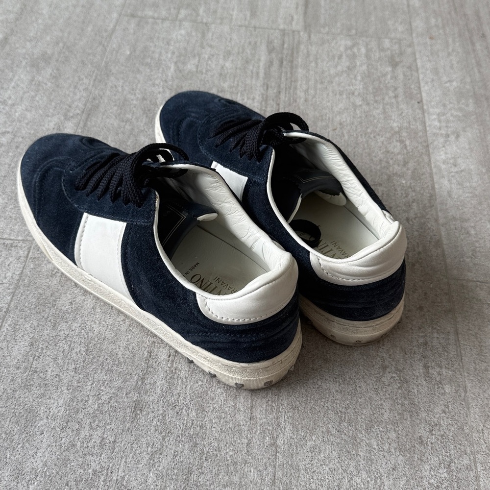 Valentino Garavani navy and white sneakers size 36 in navy and white - Picture 9 of 11